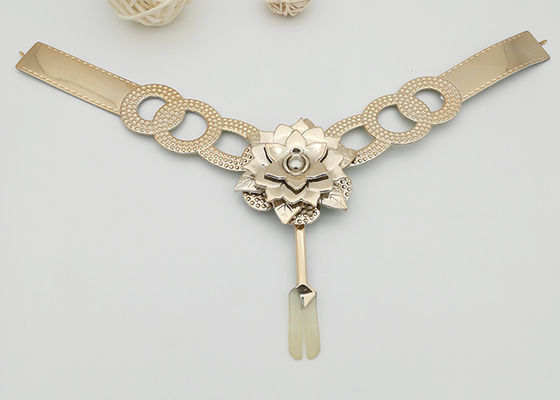 Porcellana Fiore superiore di forma TPU di Y placcato con la perla per stile di modo dei sandali delle donne fornitore